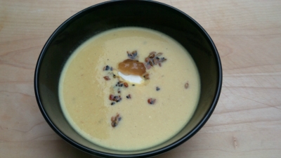 Blumenkohl-Curry-Creme-Suppe