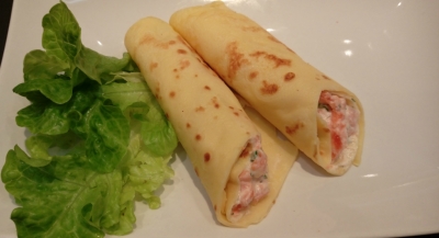Fjordforellen Crêpe