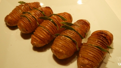 Hasselback-Kartoffeln  /  Fächerkartoffeln