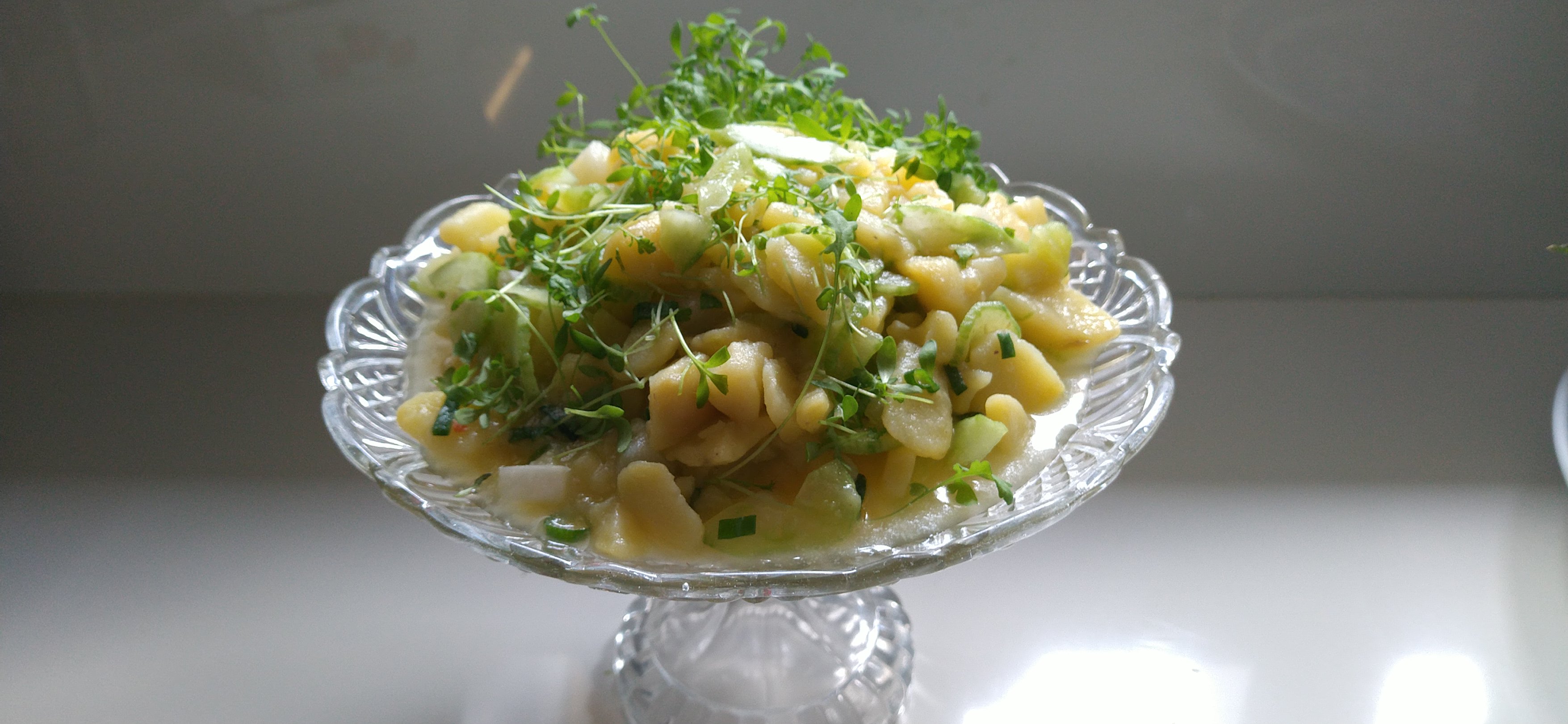 Kartoffelsalat mit Gurke