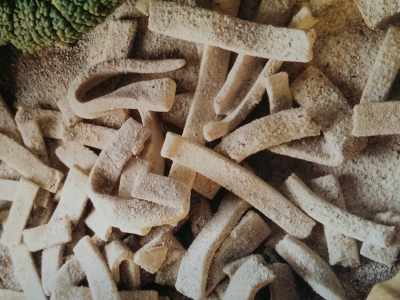 Pizzoccheri, Buchweizen-Nudeln