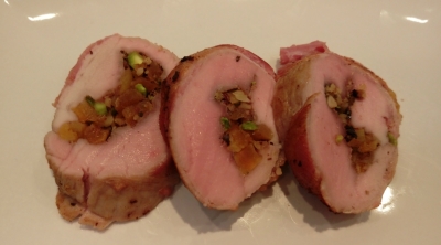 Schweinefilet im Wacholder Speckmantel