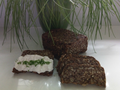 Traubenkern Brot mit Nüssen