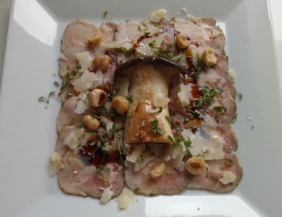 Wildschwein Carpaccio