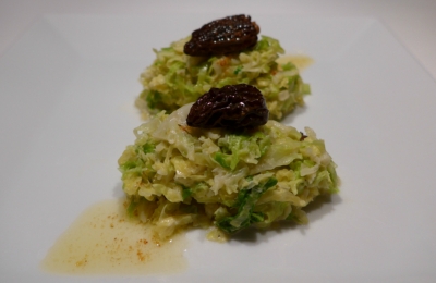 Wirsingnocken mit Morchel